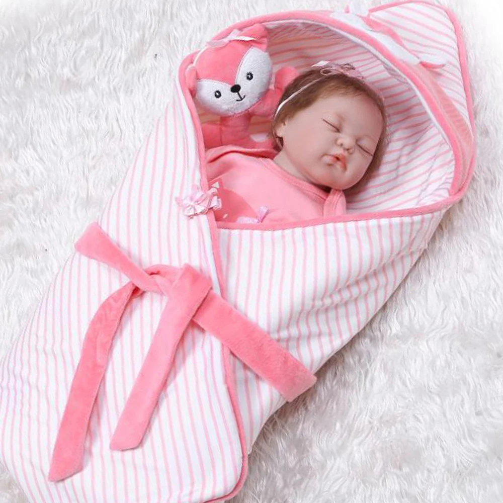 22inch Already Finished Reborn Baby Doll Sleeping Newborn Baby Girl Doll Advanced Color Painting Skin Hing End Gift
22inch Already Finished Reborn Baby Doll Sleeping Newborn Baby Girl Doll Advanced Color Painting Skin Hing End Gift
