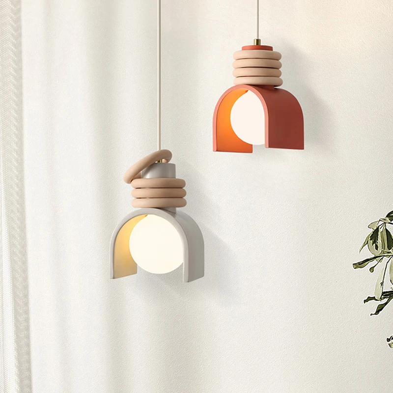 Wabi-sabi Decoration Bedroom Bedside Pendant Lamps Glass Sconces Art Design Suspension Hanging Light for Kitchen Island Bar E27
Wabi-sabi Decoration Bedroom Bedside Pendant Lamps Glass Sconces Art Design Suspension Hanging Light for Kitchen Island Bar E27