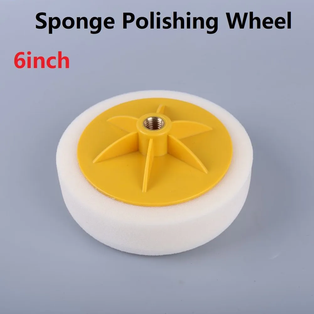 6inch 150mm Polishing Sponge Heads M14 Standard Compounding Polishing Head For Car Polishing And Buffing Power Tools Parts 
6inch 150mm Polishing Sponge Heads M14 Standard Compounding Polishing Head For Car Polishing And Buffing Power Tools Parts