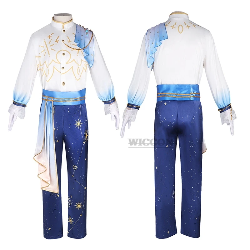 

Cosplay Game Ensemble Stars Knights Fine Starlight Parade Men Costume Tsukinaga Leo Cosplay Tenshouin Eichi role playing ES