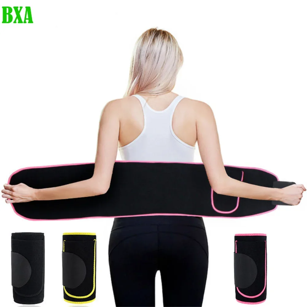 

Slimming Fitness Sports Exercise Waist Support Pressure Protector Belly Shaper Thin Adjustable Belt Training Waistband For Women