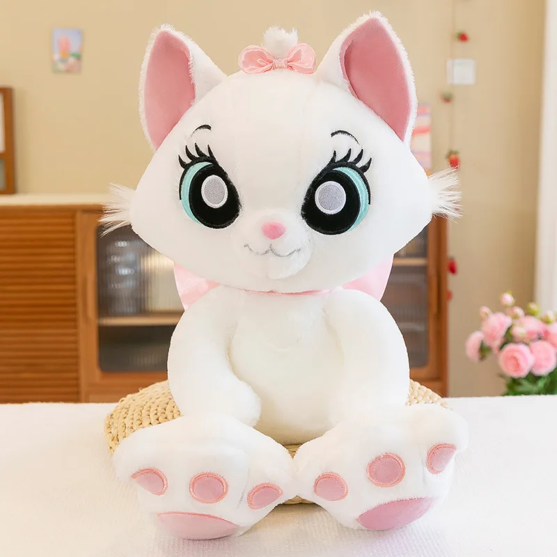 

35/60/80cm Disney Kawaii Anime Marie Cat Plush Toy Doll Creative Cushion Pillow Cartoon Home Decoration Children Birthday Gift