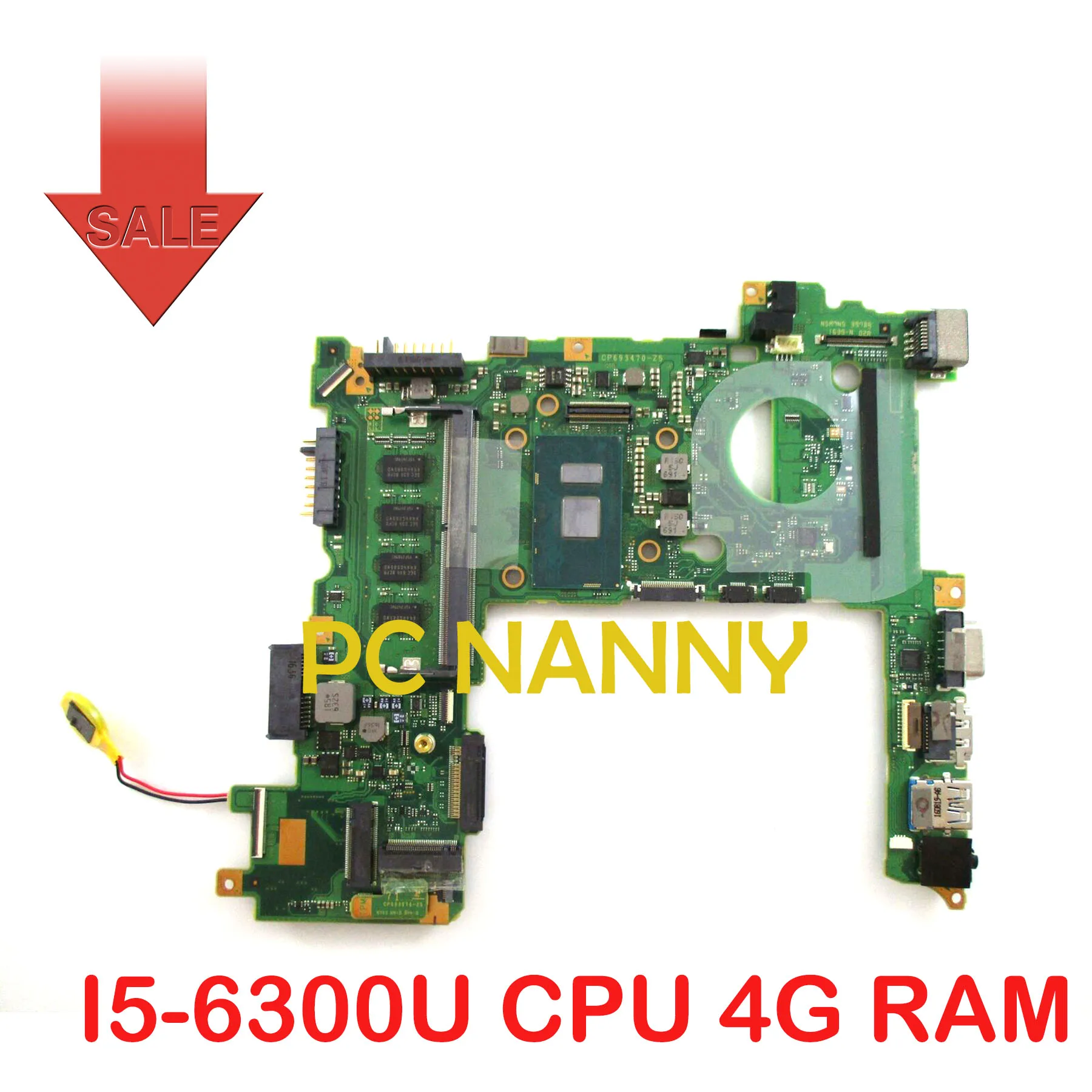 PCNANNY for LIFEBOOK S936 laptop motherboard CP693476-X5 INTEL I5-6300U CPU 4G RAM CP660880
PCNANNY for LIFEBOOK S936 laptop motherboard CP693476-X5 INTEL I5-6300U CPU 4G RAM CP660880