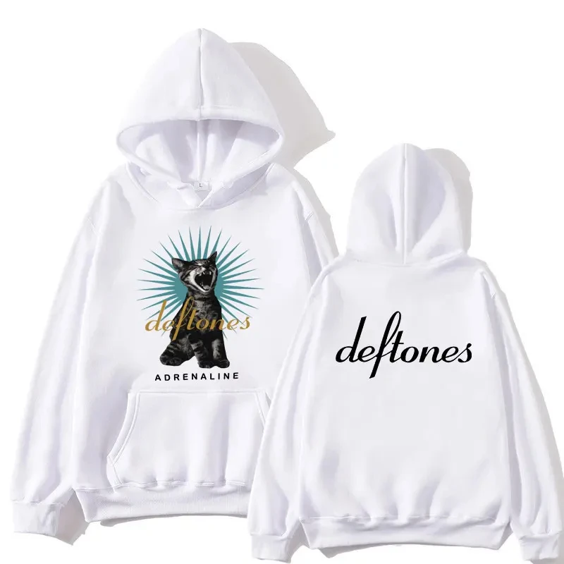 Rock Band Deftones Around The Fur Tour Cat Adrenaline Hoodie Hip Hop Hooded Sweatshirt Harajuku Oversized Pullovers Streetwear
Rock Band Deftones Around The Fur Tour Cat Adrenaline Hoodie Hip Hop Hooded Sweatshirt Harajuku Oversized Pullovers Streetwear
