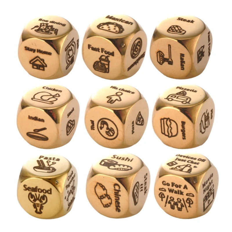 Couple Food Decision Maker Funny Date Night Dices Food Decision Dices Deciders Valentines Day Gift for Women Man Drop Shipping
Couple Food Decision Maker Funny Date Night Dices Food Decision Dices Deciders Valentines Day Gift for Women Man Drop Shipping