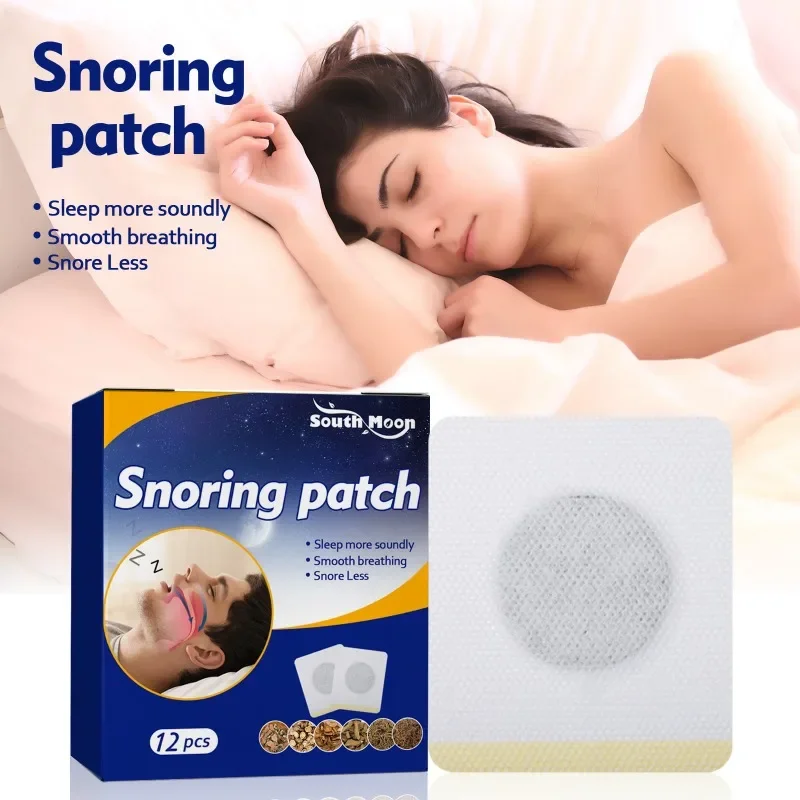 

Sdatter Anti-snoring Sleeping Patches Relieve Stress Anxiety Improve Insomnia for Health Brain Relax Stickers Stop Snore Solutio