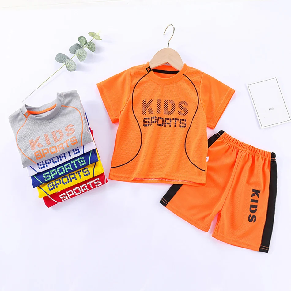 Kids Clothes Set Boy Girl Shorts and Short Sleeves Summer Clothing Sport Casual Children Top and Bottom Clothes Set
Kids Clothes Set Boy Girl Shorts and Short Sleeves Summer Clothing Sport Casual Children Top and Bottom Clothes Set
