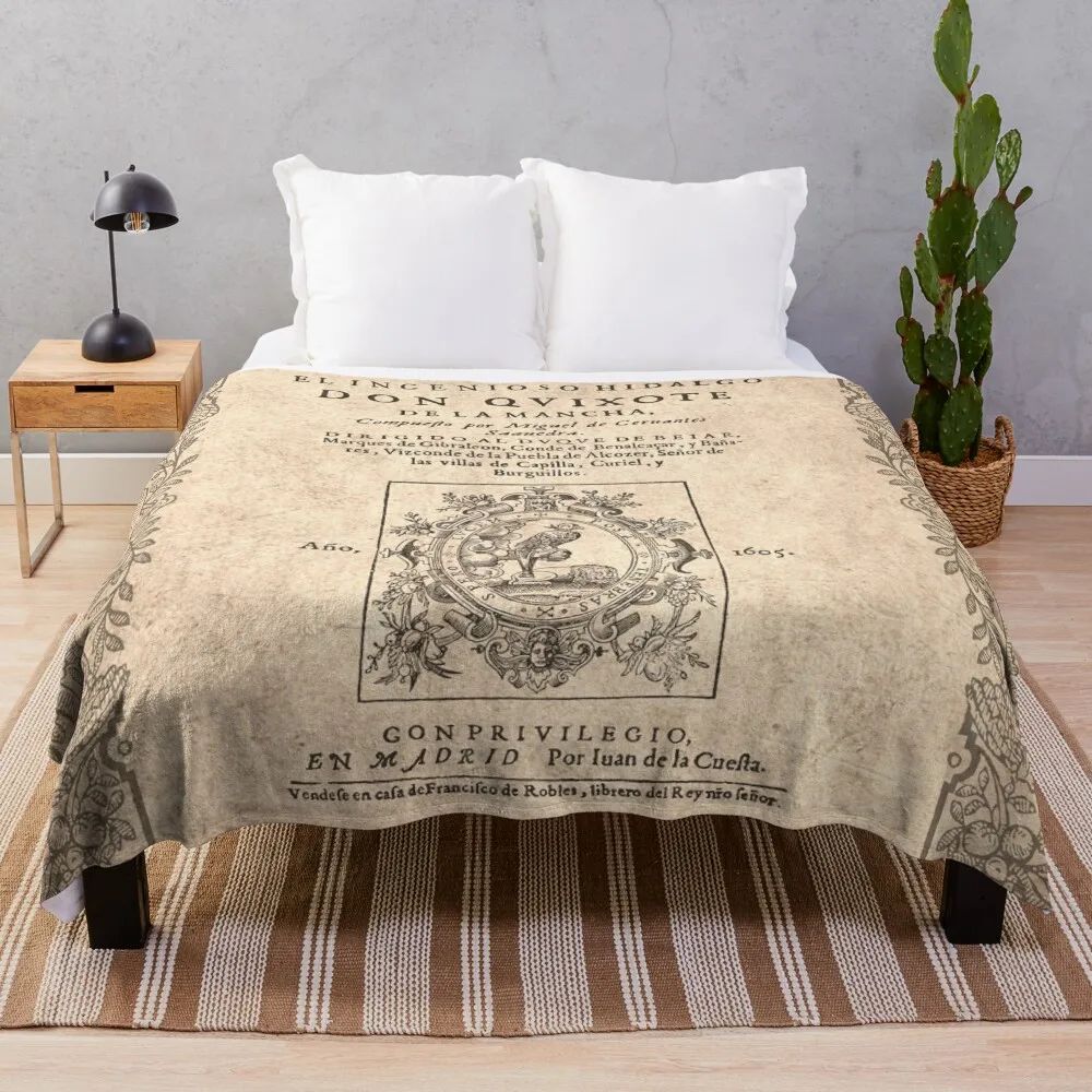 Cervantes, Don Quijote de la Mancha 1605 Throw Blanket Picnic Sofa Throw anime Luxury Throw Blankets
Cervantes, Don Quijote de la Mancha 1605 Throw Blanket Picnic Sofa Throw anime Luxury Throw Blankets