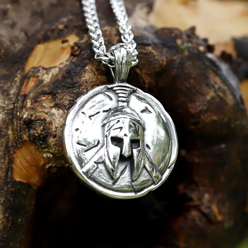NEW Men's 316L stainless steel Spartan mask Pendant Necklace for teens Vintage cool Jewelry Gift free shipping
NEW Men's 316L stainless steel Spartan mask Pendant Necklace for teens Vintage cool Jewelry Gift free shipping
