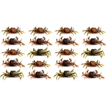 20 Pcs Crab Bait, 3D Simulation Crab Soft Bait With Pointed Hook, Sea Fish Bait Buckle, Sea Fish Fishing Tackle Tools
20 Pcs Crab Bait, 3D Simulation Crab Soft Bait With Pointed Hook, Sea Fish Bait Buckle, Sea Fish Fishing Tackle Tools