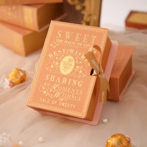 1/3/5pcs Creative Simple Book Shape Candy Box with Ribbon Wedding Favors and Gifts Boxes Baby Shower Valentines Party Supplies
1/3/5pcs Creative Simple Book Shape Candy Box with Ribbon Wedding Favors and Gifts Boxes Baby Shower Valentines Party Supplies
