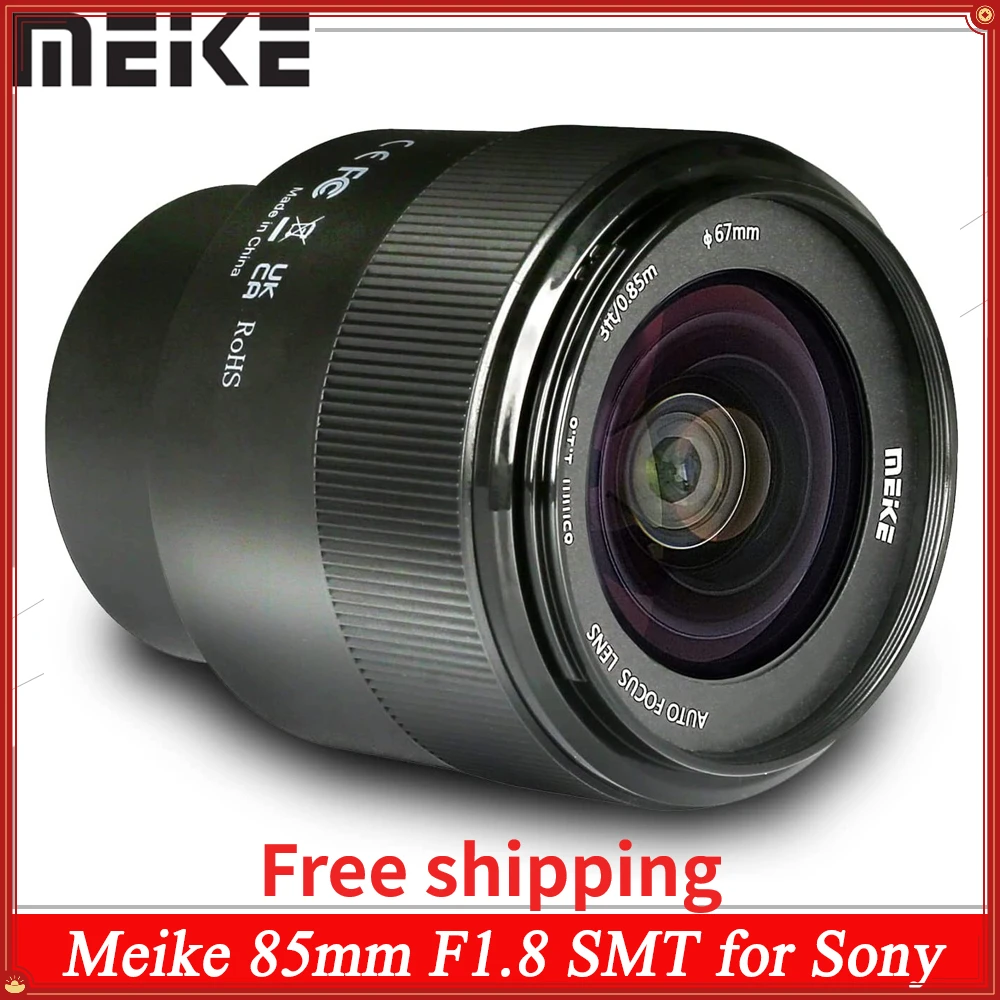 Meike 85mm F1.8 STM Lens Auto Focus Full Frame Portrait Lense for Sony E-Mount Cameras A7 A7R A74 A7R4 A7C A7III A7RII A7RIII
Meike 85mm F1.8 STM Lens Auto Focus Full Frame Portrait Lense for Sony E-Mount Cameras A7 A7R A74 A7R4 A7C A7III A7RII A7RIII