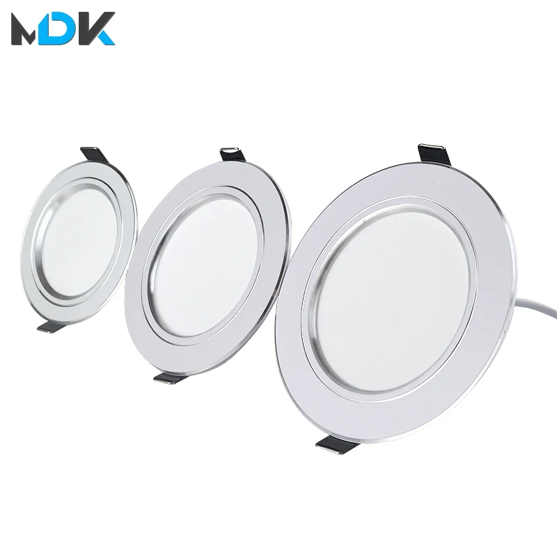 

LED Downlight 220V 7W 9W 12W 15W Ceiling Spot 18W 3W 5W Round Recessed Lamp 230V 240V 110V Bulb Bedroom Kitchen Indoor Lighting