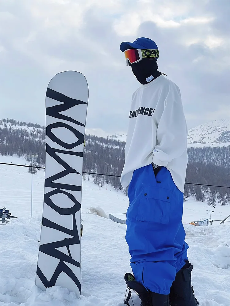 Unisex Waterproof Ski And Snowboarding Cargo Pants