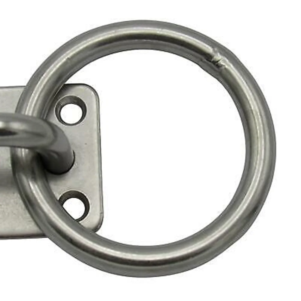 Stainless Steel Marine Eye Plate With Ring Square Stable Plate Universal Yacht Boat 6mm Accessories Rust Protection
Stainless Steel Marine Eye Plate With Ring Square Stable Plate Universal Yacht Boat 6mm Accessories Rust Protection