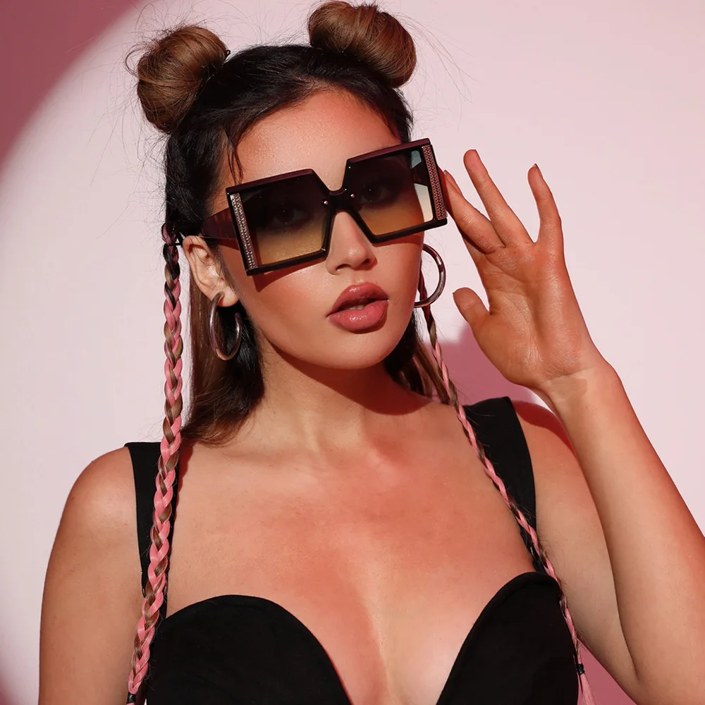 Stylish Y2k Shades Square Sunglasses New Luxury Sunglasses Vintage Shades One-piece Sunglasses Rectangle Large Frame Goggles
Stylish Y2k Shades Square Sunglasses New Luxury Sunglasses Vintage Shades One-piece Sunglasses Rectangle Large Frame Goggles