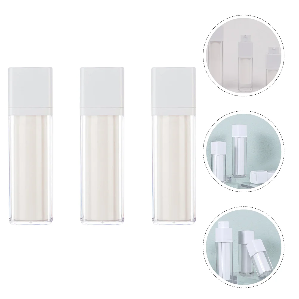 Airless Pump Vacuum Tubes Cosmetic Pump Bottles Empty Travel Lotion Dispenser Face Cream Bottles Press Bottles
Airless Pump Vacuum Tubes Cosmetic Pump Bottles Empty Travel Lotion Dispenser Face Cream Bottles Press Bottles