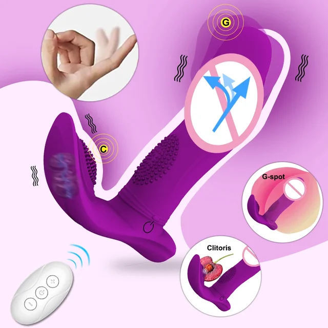 Vibromasseur gode télécommandé sans fil pour femme, vibromasseur femme, jouets sexuels pour couples adultes, 7 vitesses, anticlitoris, 7,0 1