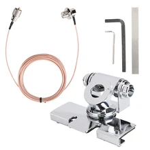 RB-400 Mobile Car Antenna Mount Side Clip with 5M Feeder and Kit Black Car Radio Accessories Car Antenna Mount Bracket Car
RB-400 Mobile Car Antenna Mount Side Clip with 5M Feeder and Kit Black Car Radio Accessories Car Antenna Mount Bracket Car
