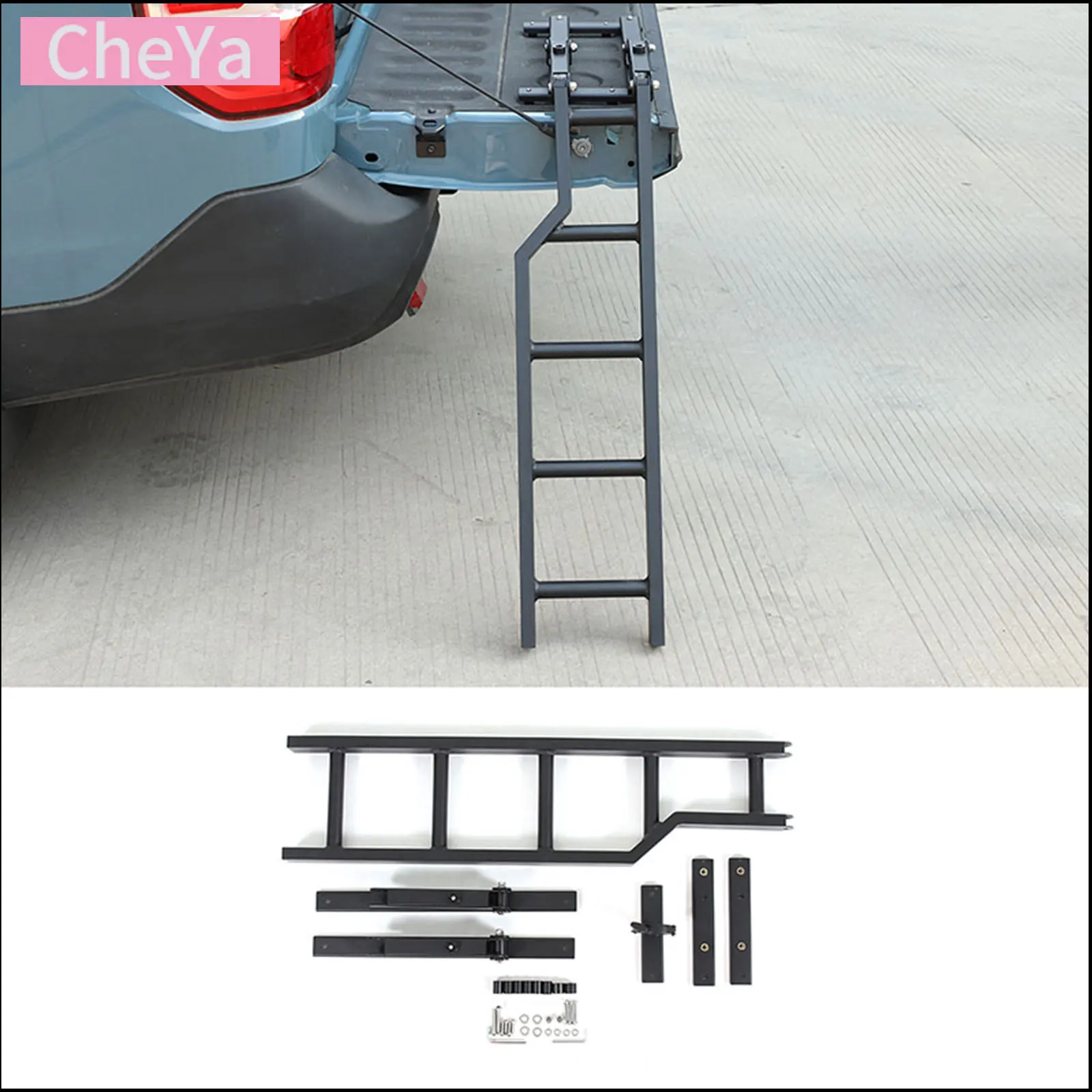 cheya Aluminum Alloy Car Rear Tailgate Climbing Ladder Pickup Truck Step Tailgate Ladder for Ford Maverick 2022+ Accessories
cheya Aluminum Alloy Car Rear Tailgate Climbing Ladder Pickup Truck Step Tailgate Ladder for Ford Maverick 2022+ Accessories