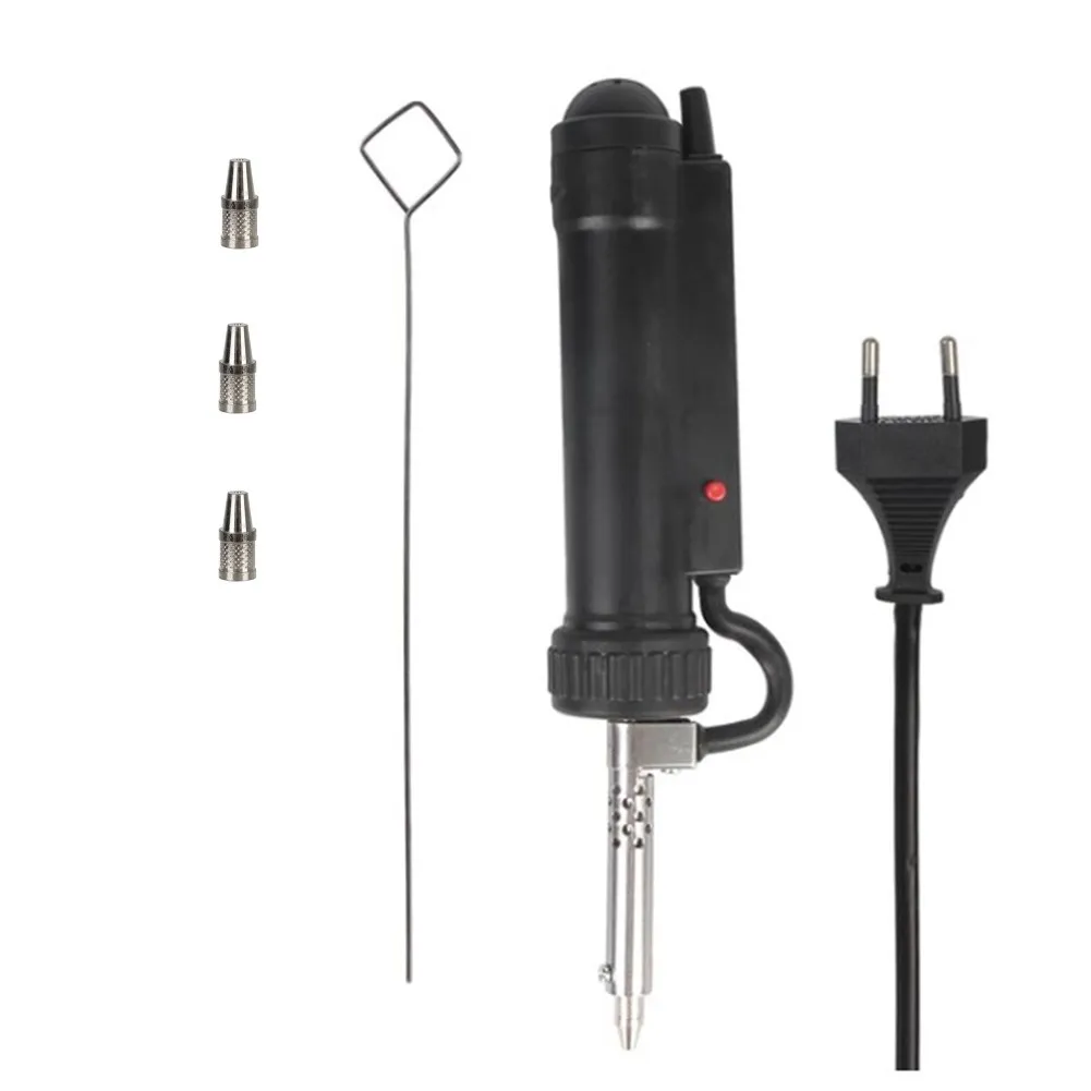 Electric Soldering Tin Sucker Remove Pump Soldering Sucker AC Tool Automatic Tin Continuous Removal Remove Pump
Electric Soldering Tin Sucker Remove Pump Soldering Sucker AC Tool Automatic Tin Continuous Removal Remove Pump