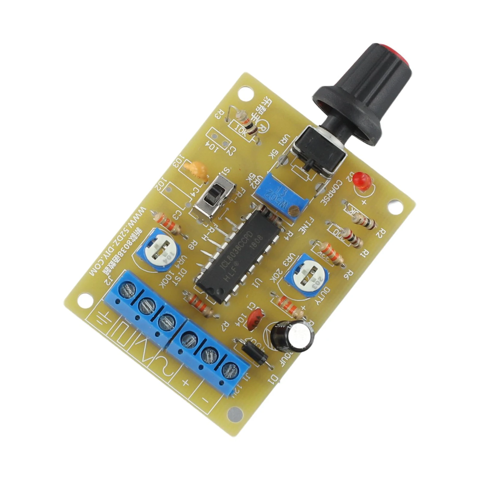 DIY Electronic Kit Signal Generator Kit Circuit Board 12V 320 ° -380 ° 42*58mm Resistive Element Single -piece
DIY Electronic Kit Signal Generator Kit Circuit Board 12V 320 ° -380 ° 42*58mm Resistive Element Single -piece