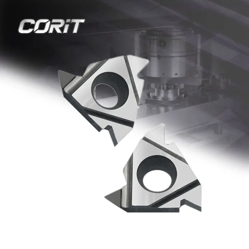 Пластина для токарного станка CORIT PCD CBN 16ER/ IR, Прочный инструмент для токарного станка с ЧПУ, 11IR 16ER AG55 AG60, алюминий, медь 
Пластина для токарного станка CORIT PCD CBN 16ER/ IR, Прочный инструмент для токарного станка с ЧПУ, 11IR 16ER AG55 AG60, алюминий, медь