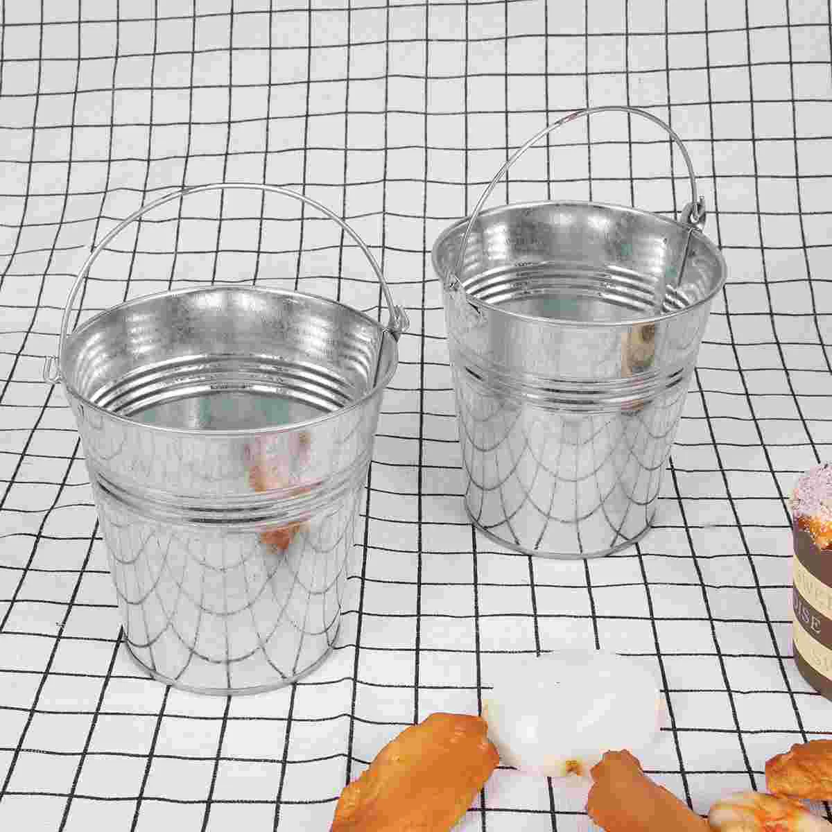 LUOEM Mini Tinplate Metal Bucket Snack Buckets Icing Bucket French Fries Tin Pails Ice Bucket Wedding Birthday Party Favors
LUOEM Mini Tinplate Metal Bucket Snack Buckets Icing Bucket French Fries Tin Pails Ice Bucket Wedding Birthday Party Favors