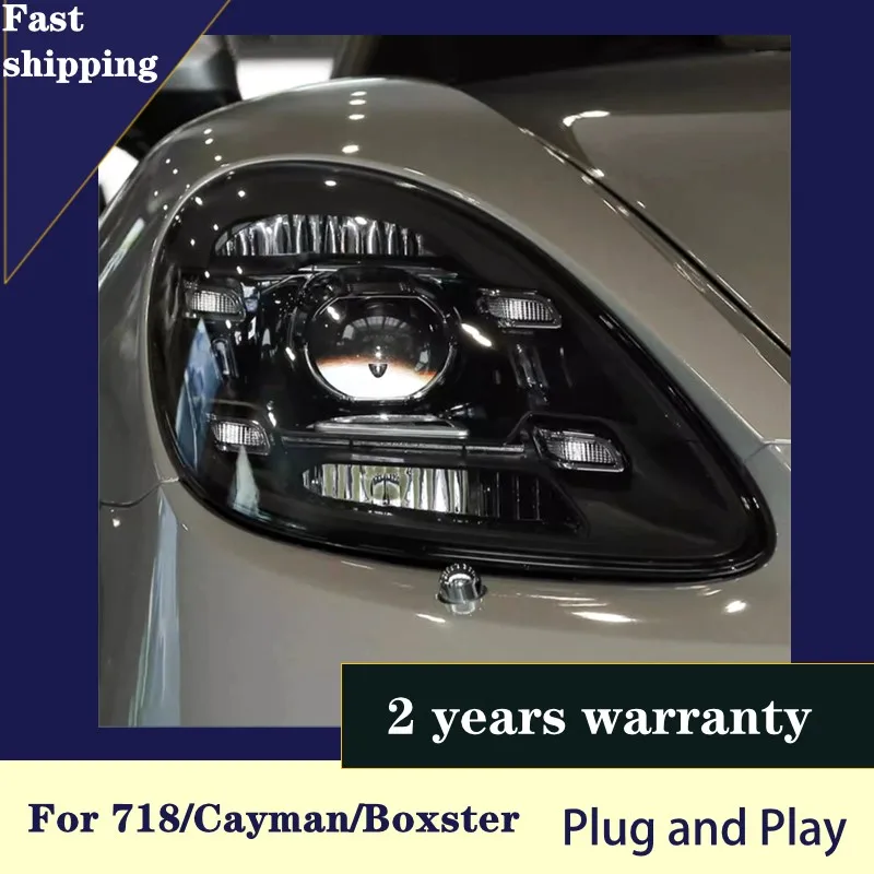 Автомобильные аксессуары для Porsche Cayman фары 2016-2021 головки светильник Boxster 718 DRL сигнал поворота Дальний свет ангельские глазки
Автомобильные аксессуары для Porsche Cayman фары 2016-2021 головки светильник Boxster 718 DRL сигнал поворота Дальний свет ангельские глазки