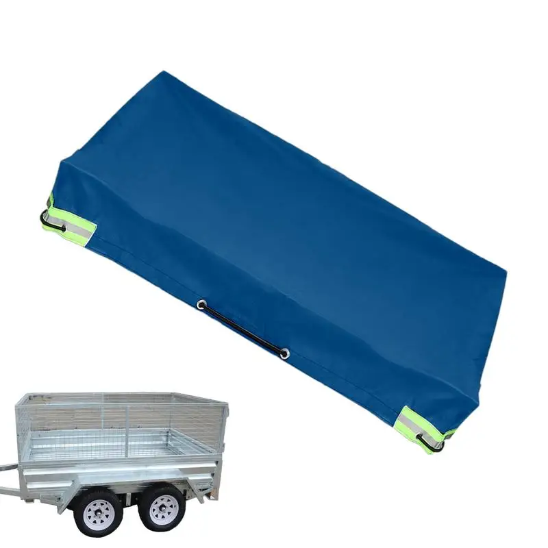 

Trailer Cover RV Camping Tarpaulin UV Protection Frost-Resistant Travel Trailer Camping Cover for Other Vehicle Car Trailer