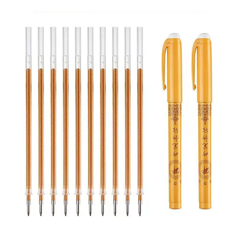 12pcs Sutra Refill Canned Large-capacity Thick Rod 0.7mm Buddhist Use Sandalwood Fragrance to Copy and Trace Golden Sutra Pen
12pcs Sutra Refill Canned Large-capacity Thick Rod 0.7mm Buddhist Use Sandalwood Fragrance to Copy and Trace Golden Sutra Pen