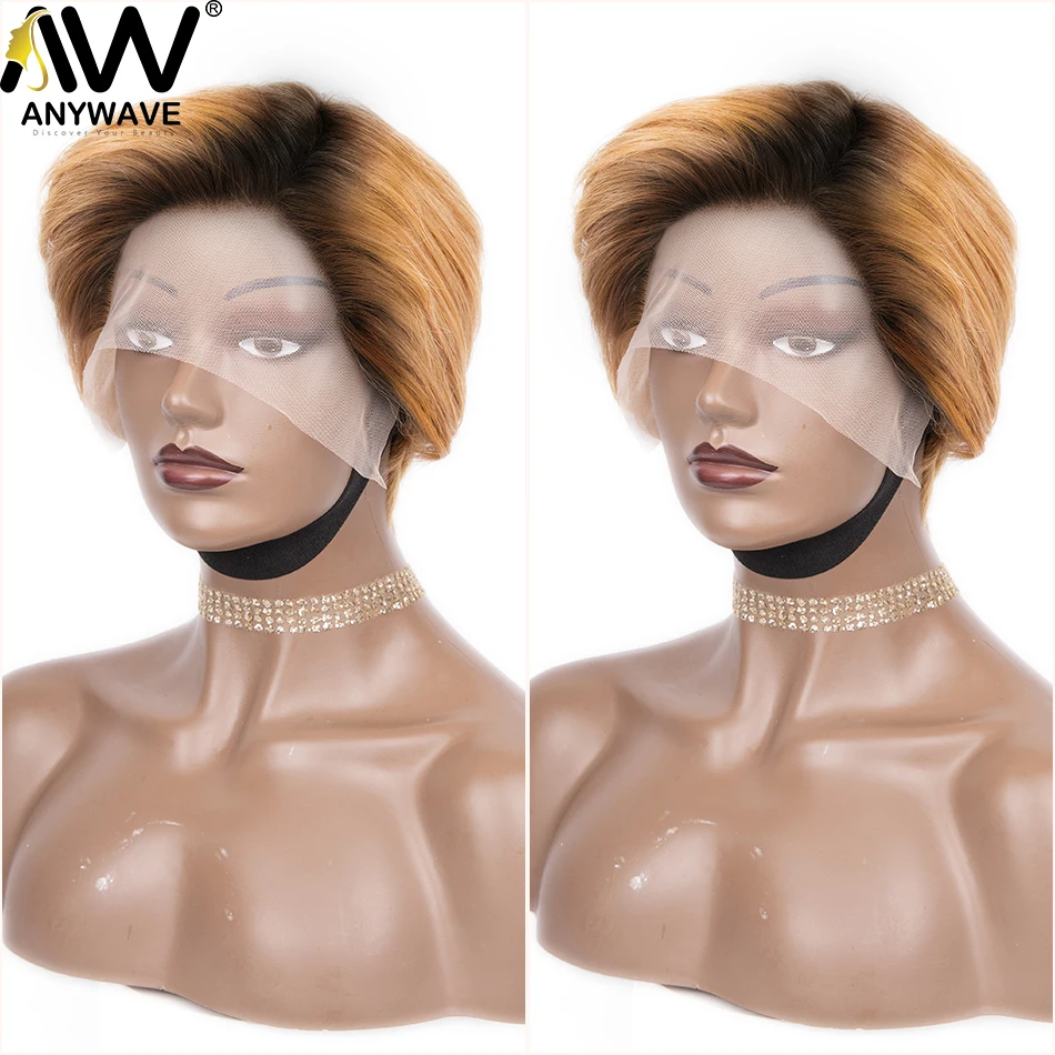 Pixie Cut Wig Ombre 1B27 Colors Short Glueless HD Lace Frontal Wigs T-Part Lace Bob Brazilian Virgin Human Hair For Black Women
Pixie Cut Wig Ombre 1B27 Colors Short Glueless HD Lace Frontal Wigs T-Part Lace Bob Brazilian Virgin Human Hair For Black Women