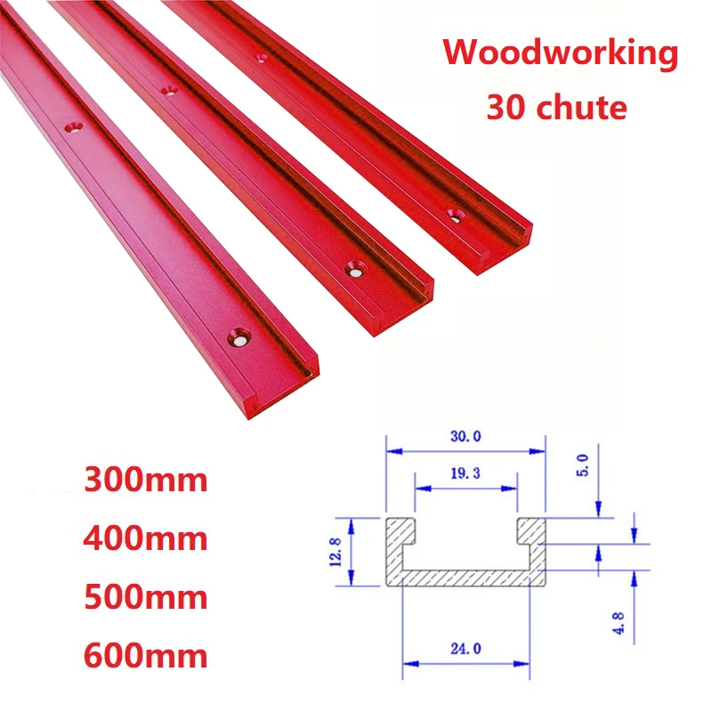 300-600mm T Track Woodworking T-slot Slide Track Miter Aluminium T-Track T-slot Miter Track Jig T Screw Fixture Slot DIY Tools
300-600mm T Track Woodworking T-slot Slide Track Miter Aluminium T-Track T-slot Miter Track Jig T Screw Fixture Slot DIY Tools