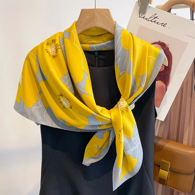 90*90cm Design Scarf Lady Shawl Printed Silk Felt Headscarf Scarf Lady Headscarf Square Scarf Lady Wrap Scarf
90*90cm Design Scarf Lady Shawl Printed Silk Felt Headscarf Scarf Lady Headscarf Square Scarf Lady Wrap Scarf