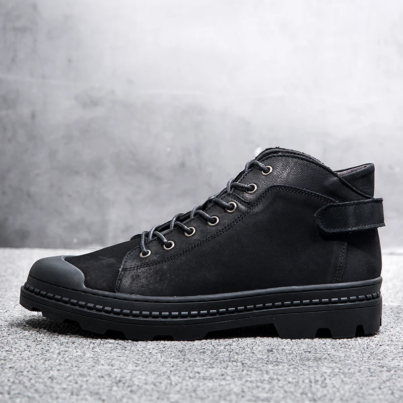 Winter 2022 Genuine Leather Men's Boots Fur Warm Ankle Boots Working Men Footwear Waterproof Snow Boots Motocross Boots Platform
Winter 2022 Genuine Leather Men's Boots Fur Warm Ankle Boots Working Men Footwear Waterproof Snow Boots Motocross Boots Platform