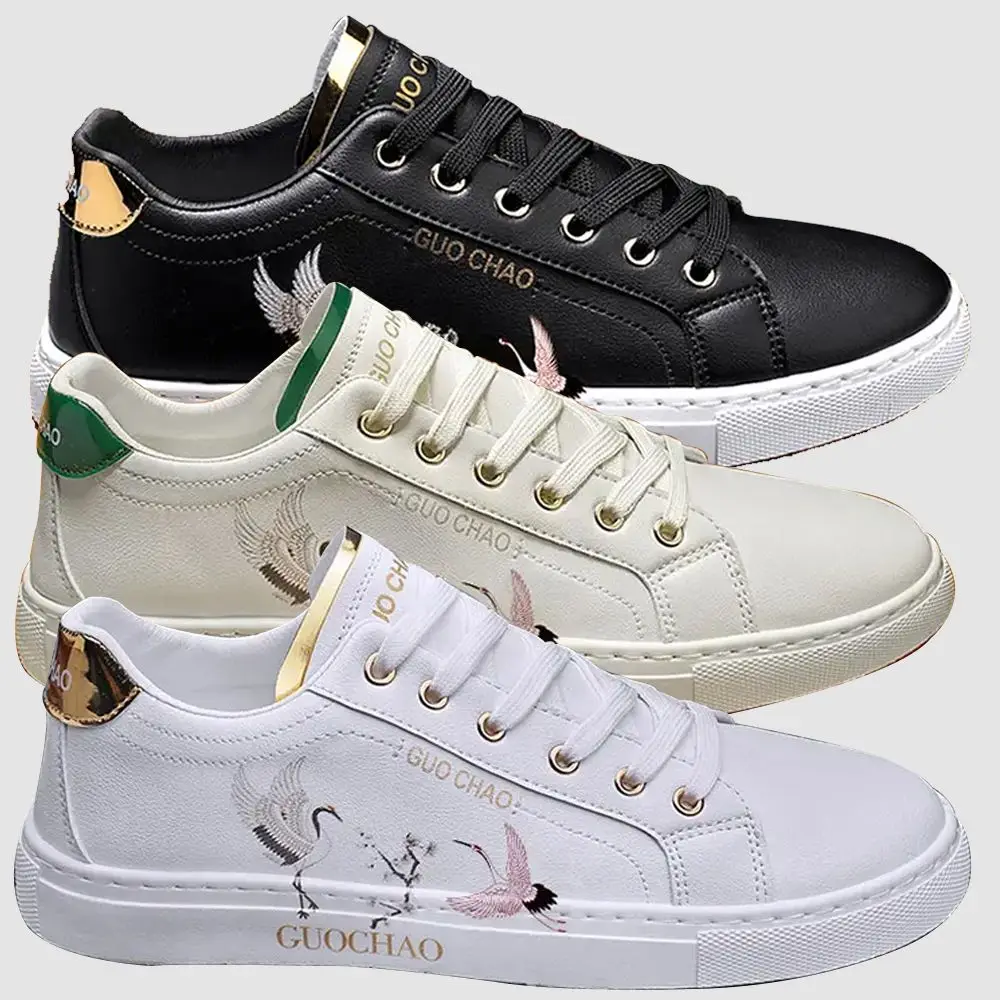 Luckffa 2022 Casual Skateboarding Shoes for Men , Unisex Breathable Walking Trainers Sport Male Trendy Lace-up Sneakers
Luckffa 2022 Casual Skateboarding Shoes for Men , Unisex Breathable Walking Trainers Sport Male Trendy Lace-up Sneakers