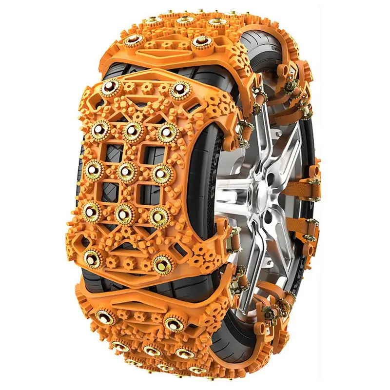 Car Snow Chains Auto High Quality Rubber Snow Chain Anti Skid Anti Slip Chain For Car Van SUVs Automotive Tires Accessories
Car Snow Chains Auto High Quality Rubber Snow Chain Anti Skid Anti Slip Chain For Car Van SUVs Automotive Tires Accessories