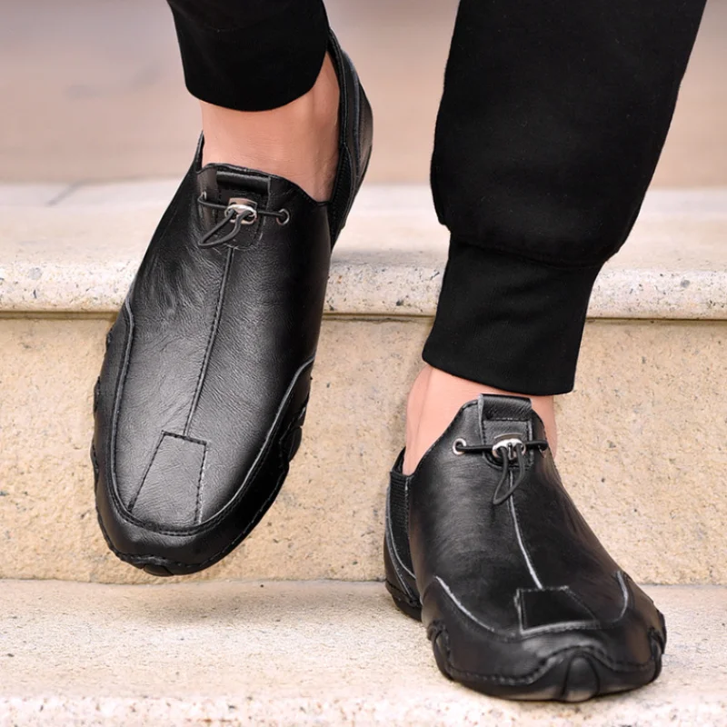 Autumn Leather Shoes Outdoor Lightweight Flat Shoes Solid Men's Linker Men's Sneakers Luxury Fashion Casual Shoes Large Sneakers
Autumn Leather Shoes Outdoor Lightweight Flat Shoes Solid Men's Linker Men's Sneakers Luxury Fashion Casual Shoes Large Sneakers