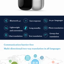 2022 New G5 Portable Audio Translator Translaty Enence Smart Instant Real Time Voice Languages Translator Language Translator
2022 New G5 Portable Audio Translator Translaty Enence Smart Instant Real Time Voice Languages Translator Language Translator