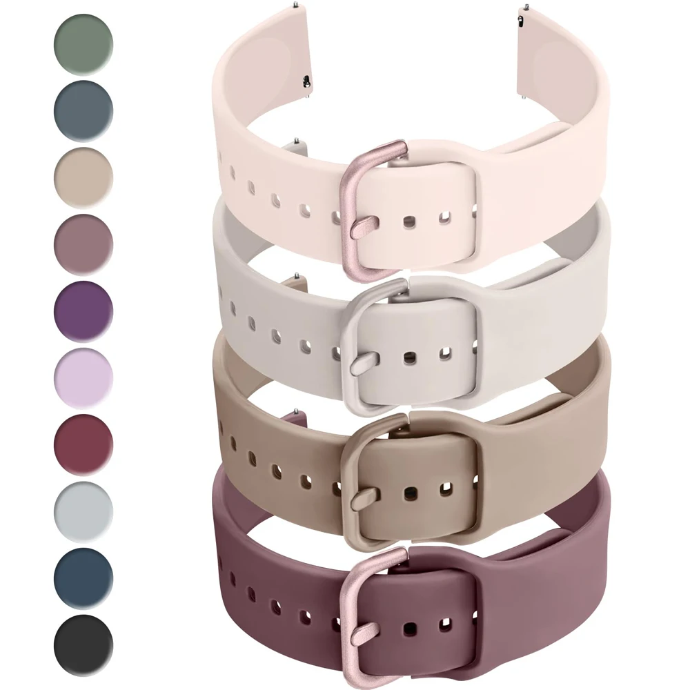 Ремешок силиконовый для Samsung Galaxy Watch 6/5/4/5pro/6 Classic/Active 2, спортивный браслет для Huawei watch gt 4-3-pro-2e-2, 20 мм 22 мм 
Ремешок силиконовый для Samsung Galaxy Watch 6/5/4/5pro/6 Classic/Active 2, спортивный браслет для Huawei watch gt 4-3-pro-2e-2, 20 мм 22 мм