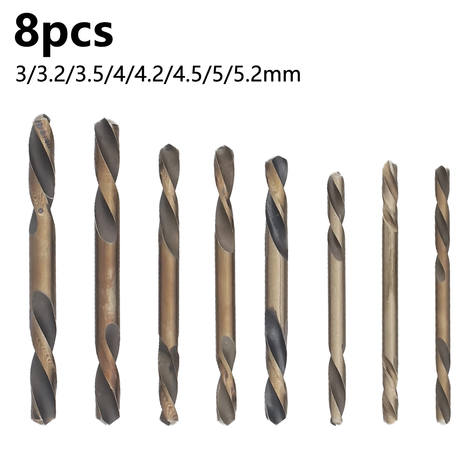 Straight Shank Drill Hand Tool Accessories Drill Bits M35 Cobalt Double Head Durable High Quality High Speed Steel Portable
Straight Shank Drill Hand Tool Accessories Drill Bits M35 Cobalt Double Head Durable High Quality High Speed Steel Portable
