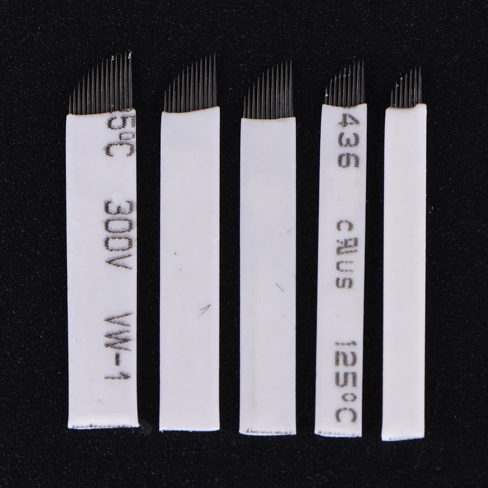 10pcs/pack 7/9/11/12/14 Pins Lamina Microblading Needle Blade Makeup Eyebrow Tattoo Needles for 3D Embroidery Manual Tattoo Pen
10pcs/pack 7/9/11/12/14 Pins Lamina Microblading Needle Blade Makeup Eyebrow Tattoo Needles for 3D Embroidery Manual Tattoo Pen