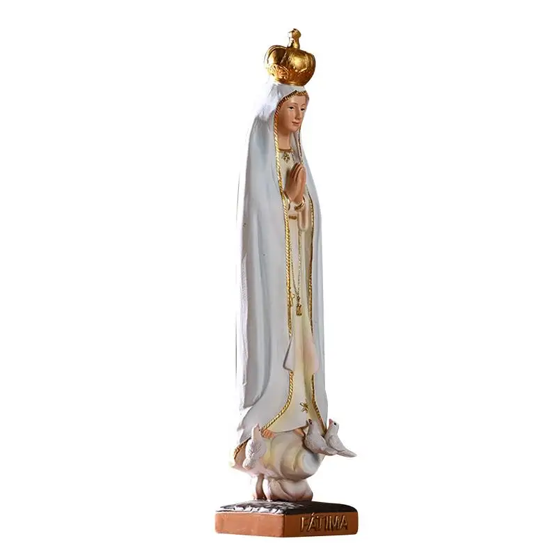 Our Lady Of Fatima Statue Figure Collectible Tabletop Ornament Exceptional Detail Meticulous Carving Natural Beautiful Vivid
Our Lady Of Fatima Statue Figure Collectible Tabletop Ornament Exceptional Detail Meticulous Carving Natural Beautiful Vivid