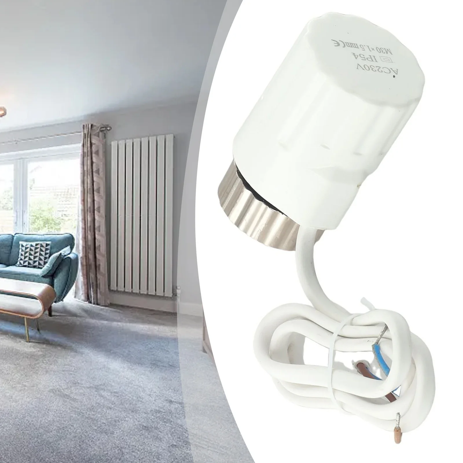 Electric Thermal Actuator Normally Open Normally Closed TRV For Floor Heating Thermostatic Radiator Valve AC 230V M30*1.5mm
Electric Thermal Actuator Normally Open Normally Closed TRV For Floor Heating Thermostatic Radiator Valve AC 230V M30*1.5mm