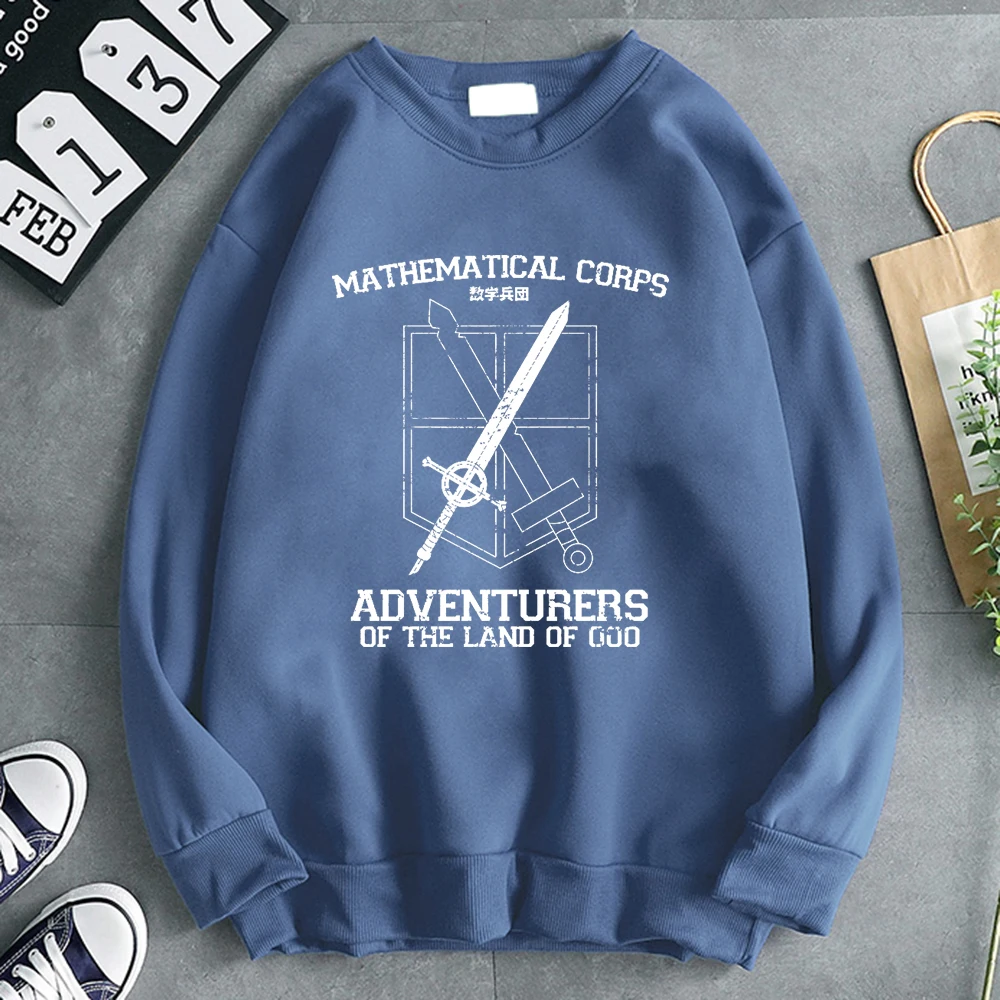 Mathematical Corps Hoodie Adventurers Of The Land Of 000 Men's Harajuku Hoodies Punk Fashion Sweatshirts Anime Oversize Clothes
Mathematical Corps Hoodie Adventurers Of The Land Of 000 Men's Harajuku Hoodies Punk Fashion Sweatshirts Anime Oversize Clothes