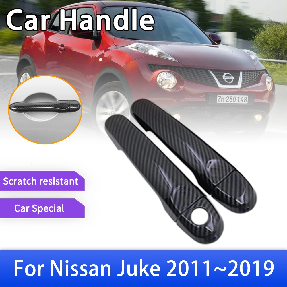 Carbon Fiber Door Handle Cover for Nissan JUKE F15 Infiniti Esq 2011~2019 2013 2014 2015 2016 2017 2018 Car Accessories Stickers
Carbon Fiber Door Handle Cover for Nissan JUKE F15 Infiniti Esq 2011~2019 2013 2014 2015 2016 2017 2018 Car Accessories Stickers