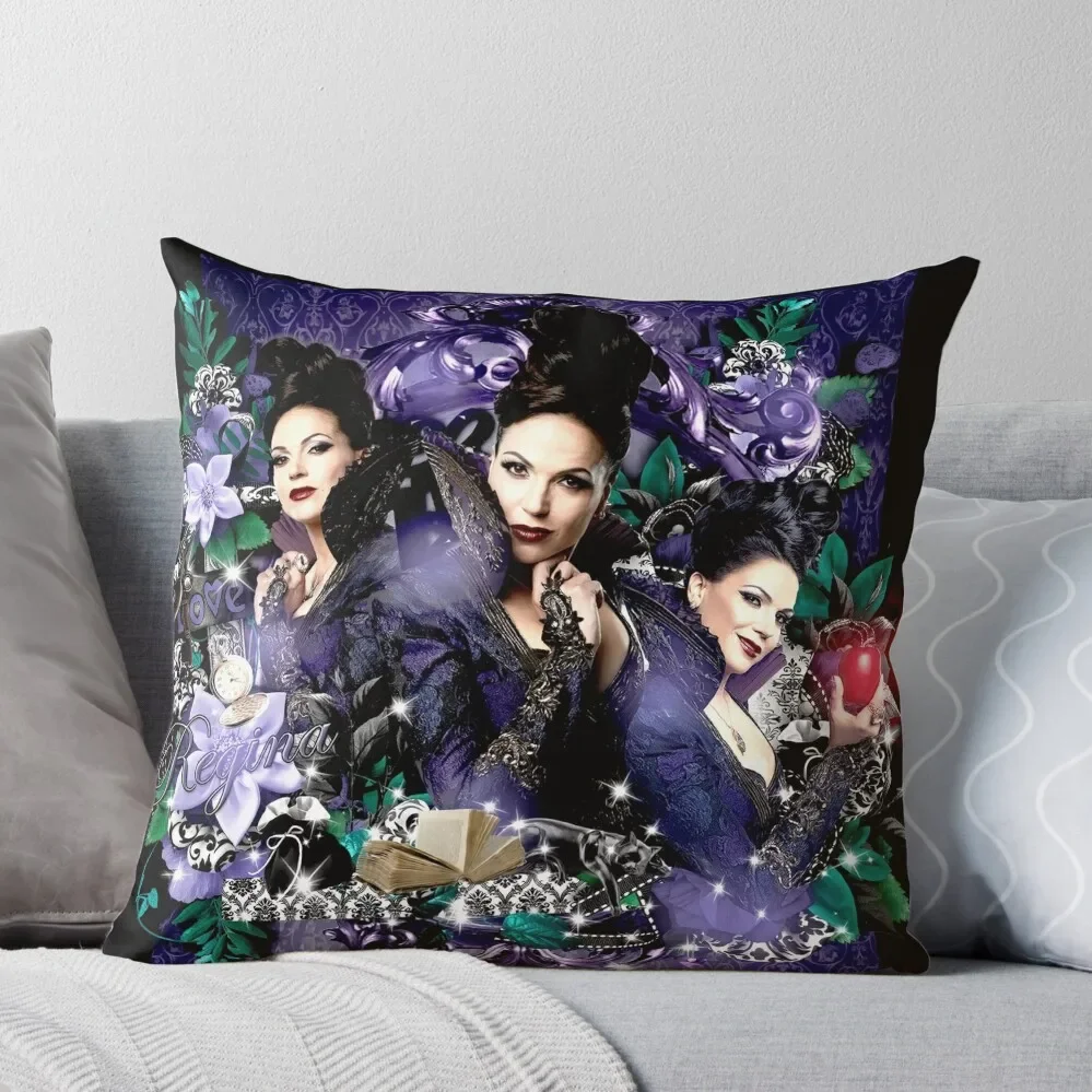 

Regina Mills Once upon a time Throw Pillow Pillow Decor Decorative Cushion Cover Throw Pillow Covers