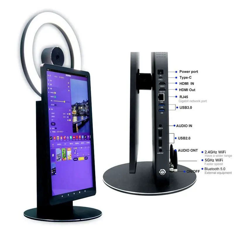 New Design Live Broadcast Machine 15.6 Inch LCD Touch Screen For TikTok Facebook YouTube Professional Live Streaming Equipment
New Design Live Broadcast Machine 15.6 Inch LCD Touch Screen For TikTok Facebook YouTube Professional Live Streaming Equipment