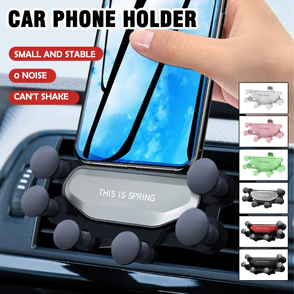 Second Generation 6.1 Gravity Car Phone Bracket With Air Outlet Mount Cell Phone Holder For IPhone 13 12 Universal GPS L1P1
Second Generation 6.1 Gravity Car Phone Bracket With Air Outlet Mount Cell Phone Holder For IPhone 13 12 Universal GPS L1P1