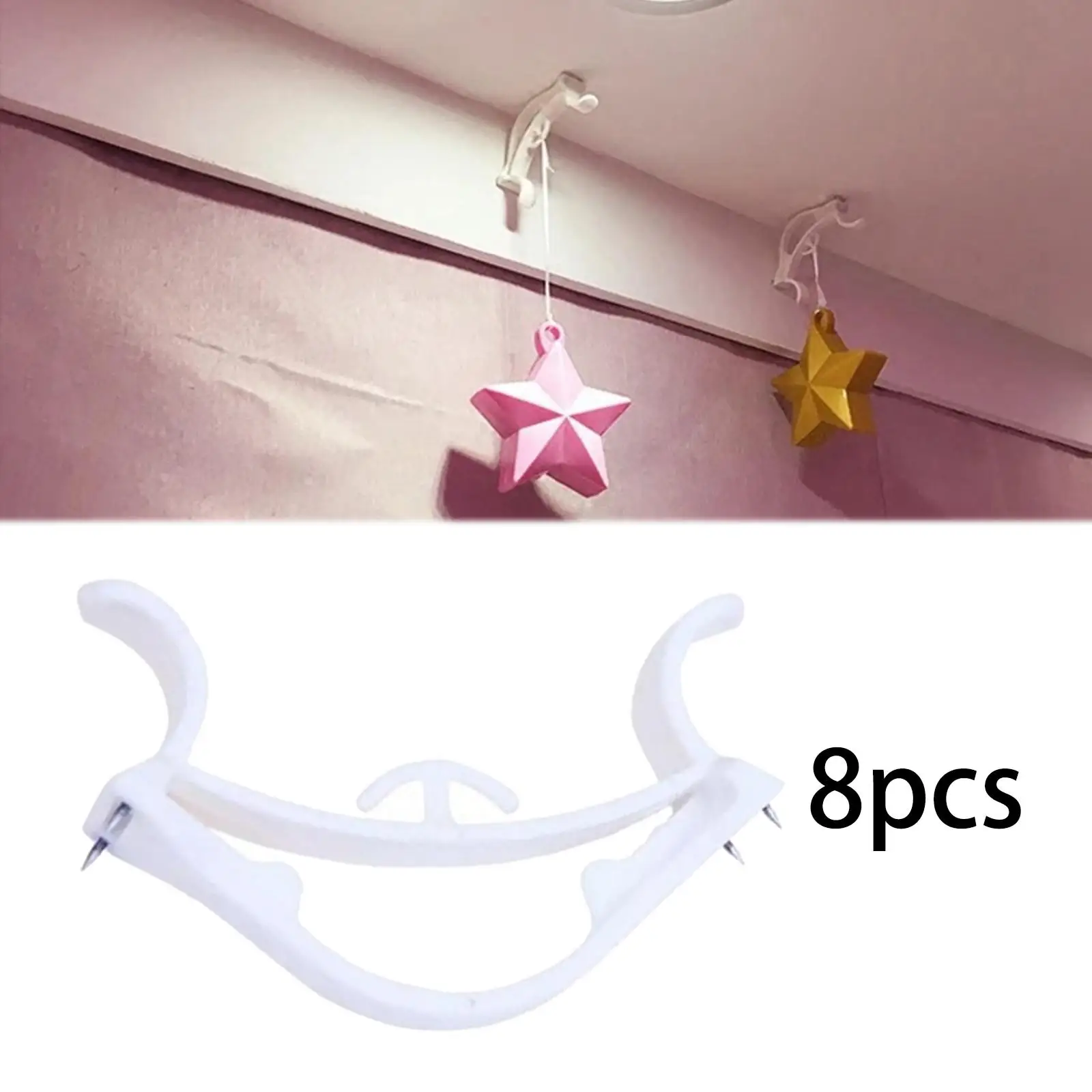 8 шт., универсальные крючки для стен
8 шт., универсальные крючки для стен